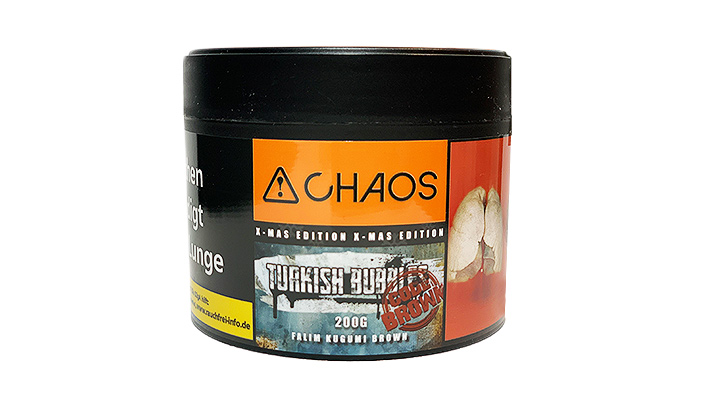 Chaos Tobacco Turkish Bubbles Code Brown